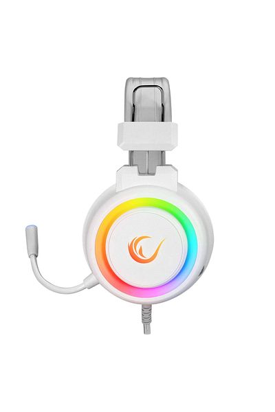 Rampage Sn-r10 Alquist White 3,5 mm RGB Gaming Player Căști cu microfon