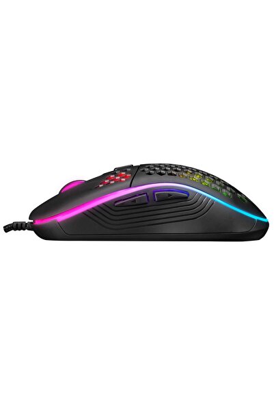 Everest Tx Sm-g66 X-hole Usb Siyah 7d Optik 8000dpi Led Işıklı Gaming Oyuncu Mouse Tex Yeni Model Desen 7