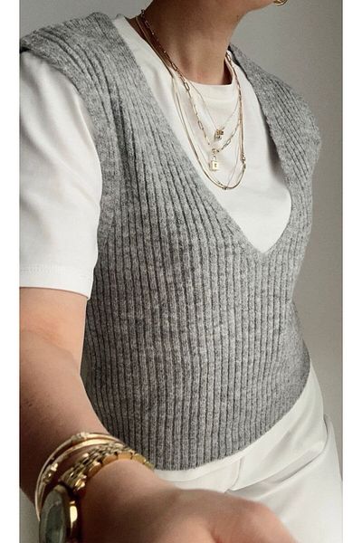 Sachistanbul Knitwear Sweater T-Shirt