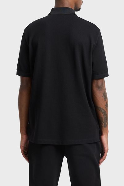 Armani Exchange Ανδρικό μπλουζάκι με λαιμόκοψη πόλο - κανονική εφαρμογή, εμπριμέ, βαμβακερό και κουμπιά