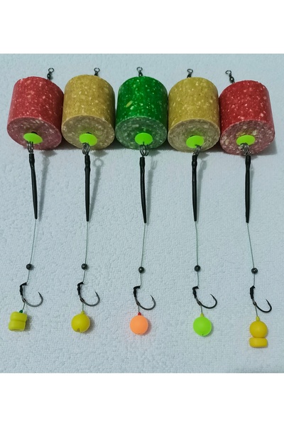 LittoCollection 5 adet Küspeli Yüzen Özellikli Karışık Set Sazan Takımı