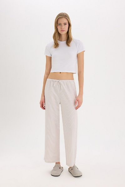 DeFacto Fall in Love Regular Fit Dlhý popelínový spodok E3472AX25SP