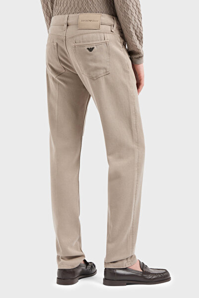 Emporio Armani Men's Skinny Fit Low Waist Straight Leg Jeans - Cotton Jeans Pants Em 000668 Af12631 U6167