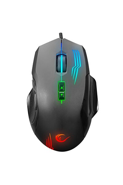 Rampage Claw SMX-G38 Mouse Drag Click 7D Makro Tuşlı 7200 DPI LED'li