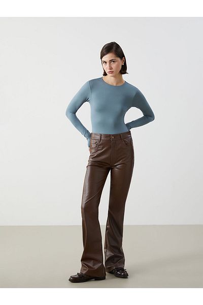 LC Waikiki Lcw Vision Crew Neck Women's Bodysuit