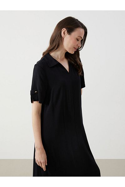 LC Waikiki Γυναικείο φόρεμα LCW Grace πουκάμισο γιακά