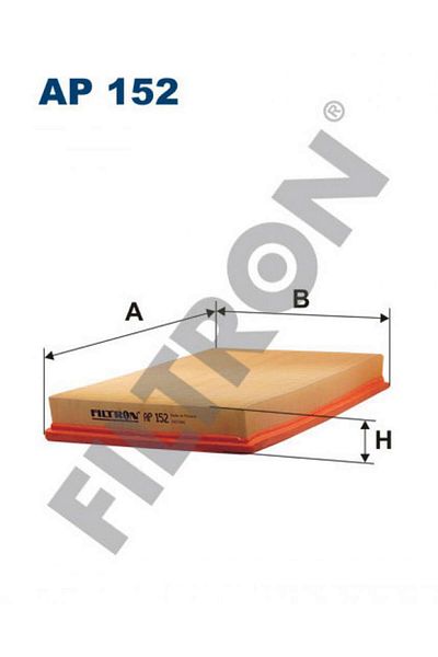 Filtron Air Filter Opel Vectra-B 1.6İ 75Hp 95-98 Gnzrz