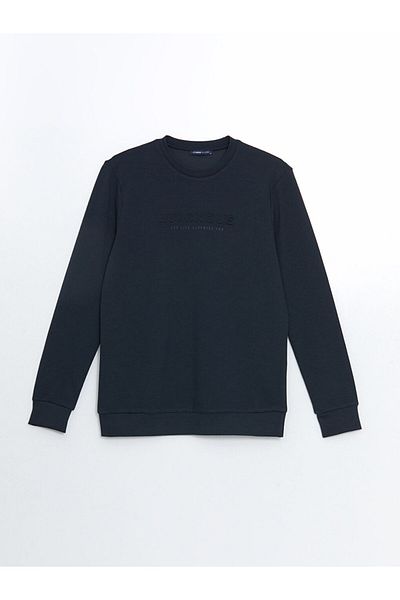 LC Waikiki Ανδρικό φούτερ με μακρυμάνικη λαιμόκοψη LCWAIKIKI Classic Crew