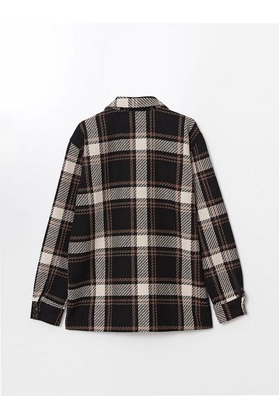 LC Waikiki Ανδρικό πουκάμισο LCW Vision Regular Fit με μακρυμάνικο καρό