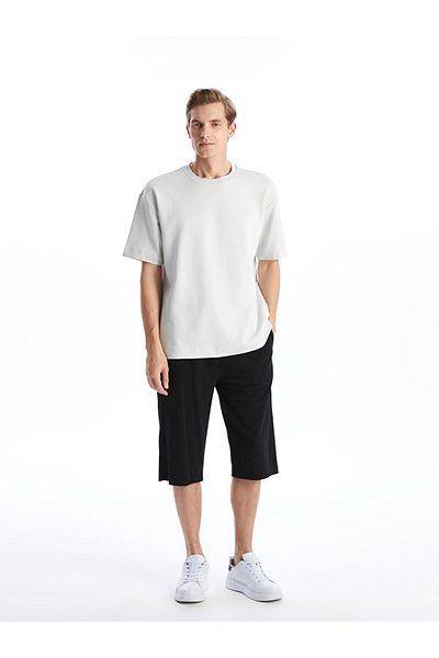 LC Waikiki Gray Standard Fit Men's Roller Shorts