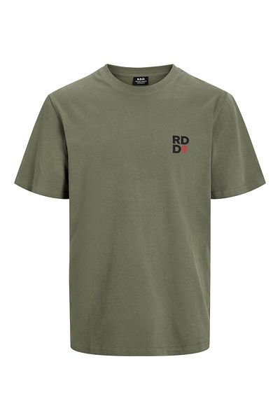 R.D.D. ROYAL DENIM DIVISION T-shirt RDD Gedruckt Rundhals T-shirt