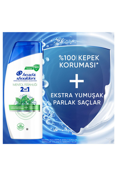 Head&Shoulders Mentol Ferahlığı 2si1 Arada Şampuan 625 ml