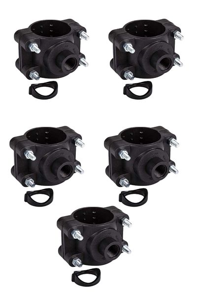 ARANGÜL Socket Pendant with Bolt 32X1/2" - 5 Pieces, Irrigation Pipe Clamp