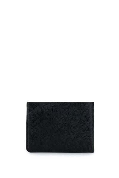 Tamer Tanca Men's Genuine Leather Black Caviar Wallet Wallet
