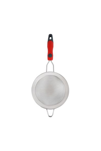 DELCASA 18cm Strainer, Stainless Steel Tea Strainer, DC2504