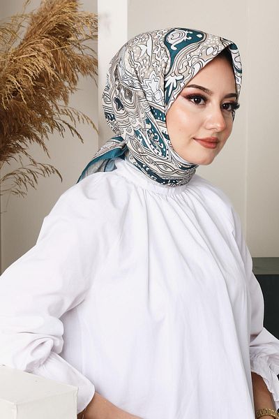 AFVENTE Emerald Soft Etro Scarf