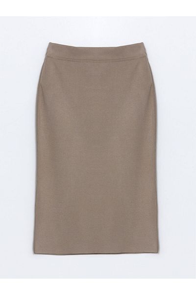 LC Waikiki Lcwaikiki Classic Women's Knitwear Skirt with Elastic Waist