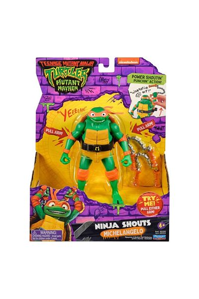Teenage Mutant Ninja Turtles : Mutant Mayhem   Ninja Shouts Figure by Playmates Toys