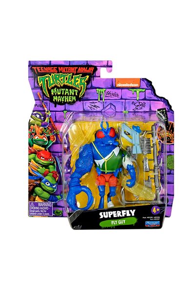 Teenage Mutant Ninja Turtles : Mutant Mayhem 4â€ Super Fly Basic Action Figure by Playmates Toys