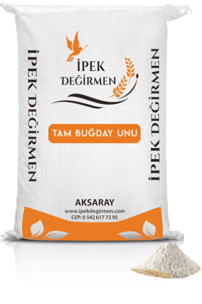 İpek Değirmen 25 Kg Tam Buğday Unu Yarı Kepekli Un Böreklik Ekmeklik
