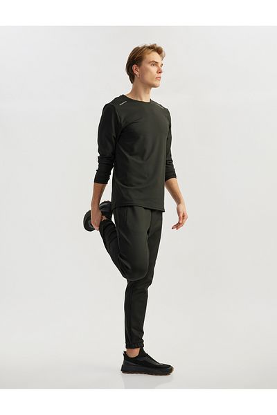Koton Scuba Fabric Jogger Sports Sweatpants with Lace up Waist and Zippered Pocket Detail