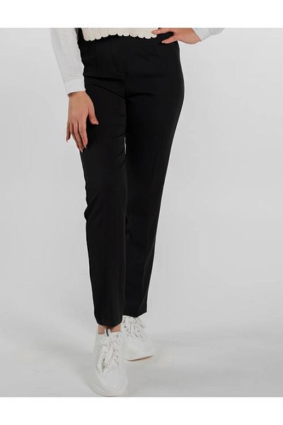 ZARİFSTORE ZARIF Women's High Waist Collared Fabric Pants