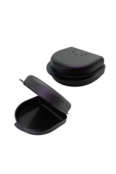 POLYWAX Küçük Boy - Çocuklar Için Simli Mor Renk Aparey Kutusu 2 Adet -