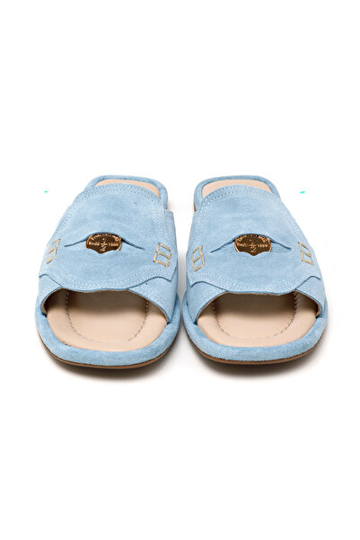 John May Жіночі / Дівчачі капці - John May Bebe Синій замш RC-25Y-001-R29635
