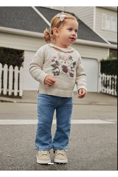 MAYORAL Baby Girl Denim Trousers 2547
