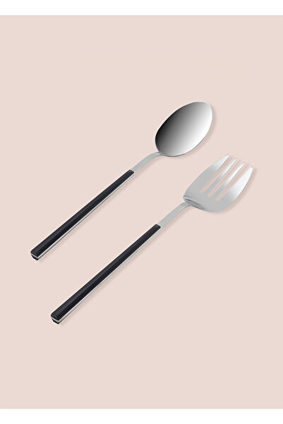 The Mia Shadow Salad Serving Set 2 Pieces