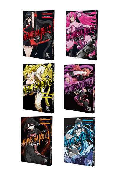 Destek Yayınları Akame Keser Set 1-2-3-4-5-6 Akame Ga Kill