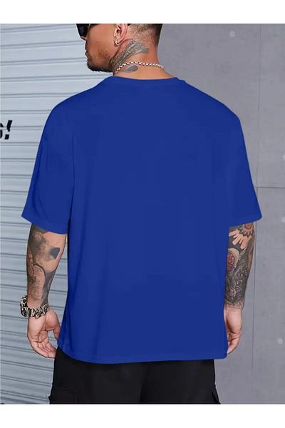 DAXİS Sportwear Company Ανδρικό μπλουζάκι με στάμπα GYM με λαιμόκοψη