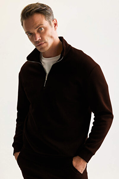 CMZ COLLECTİON سويت شيرت نصف سحاب للجنسين