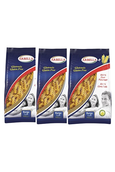 Arbella Glutensiz Burgu Makarna 3 Paket