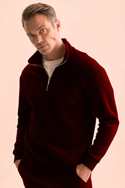 CMZ COLLECTİON سويت شيرت نصف سحاب للجنسين