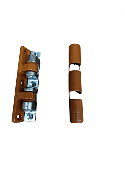 UK Quick Menteşe 90 Mm Pvc Pencere Ve Kapılar Için Pratik Menteşe Kahverengi Renk (ÇELİK)