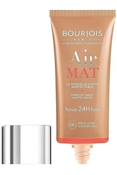 Bourjois Air Mat Tenue 24H Hold Foundation, 06 Golden Sun