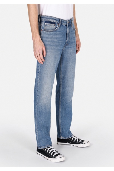 Colin's 047 Johan Regular Fit   Erkek Lacivert Jean Pantolon Cl1072839