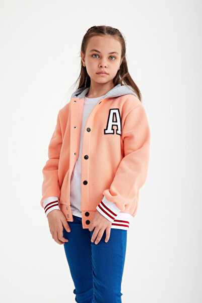 Genel Markalar Çocuk Unisex Bomber Kolej Ceket