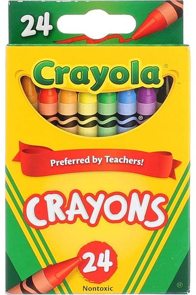 Crayola Crayons Peggable Pack of 24