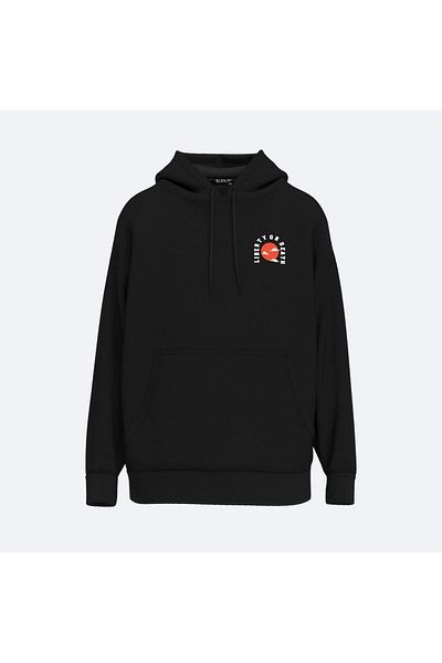 Shout Oversize Liberty or Death Oldschool Unisex Hoodie