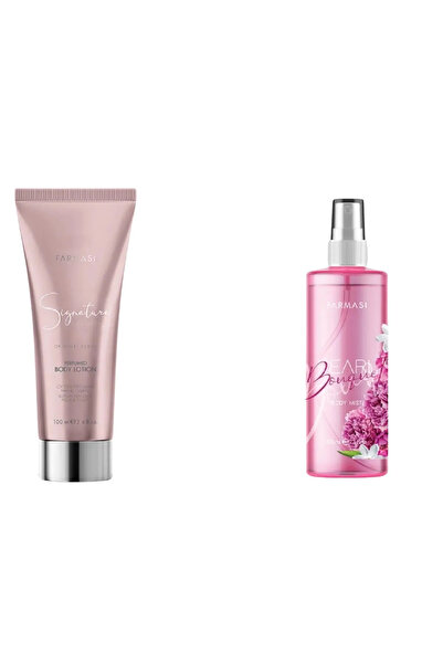 Farmasi Sıgnature Kadın Vücut Losyonu 100 Ml + Pearl Bouquet Vücut Spreyi 225 ml