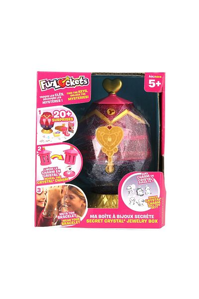 Funlockets Secret Crystal Jewellery Box | Egg Design | Jewelry Storage for Funlockets  | Surprise Toy for Kids