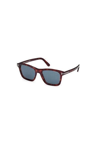 Tom Ford Tf 1179 54V 54 Men's Square Gray Brown Bone Sunglasses