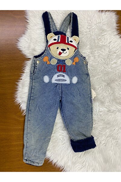 skycott Çocuk Welsoftlu Kışlık içi peluş kürklü termal Çocuk Kot Salopet - Ba...