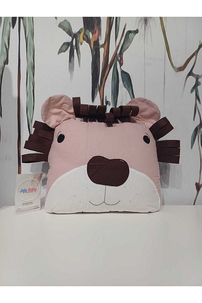 Jaju Baby Powder Lion Decorative Pillow and Crib Edge Protector Multi-Purpose Pillow 33X38