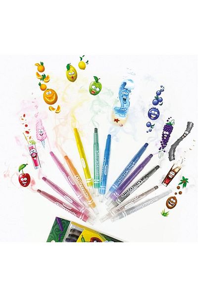 Crayola Silly Scents Twistable Crayons Pack of 12