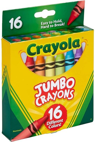 Crayola Jumbo Crayons Pack of 16