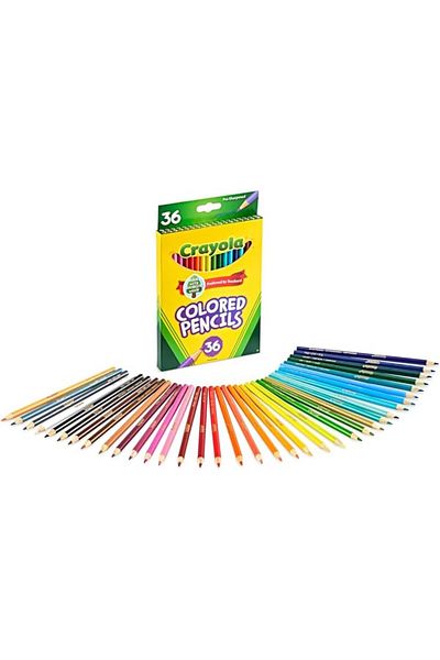 Crayola Colored Pencils Long Pack of 36