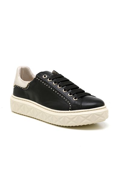 John May Tenis pentru femei / fete - negru-aur metalic MAR-25Y-209-8888